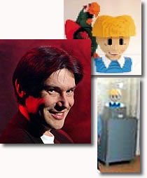 Dirk Denoyelle en zijn Lego-Jommeke