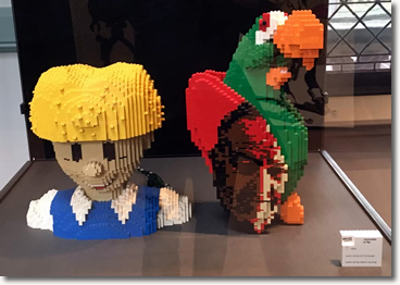 Dirk Denoyelle en zijn Lego-Jommeke